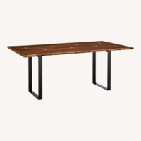 Room & Board Chilton Dark Brown Wood Dining Table