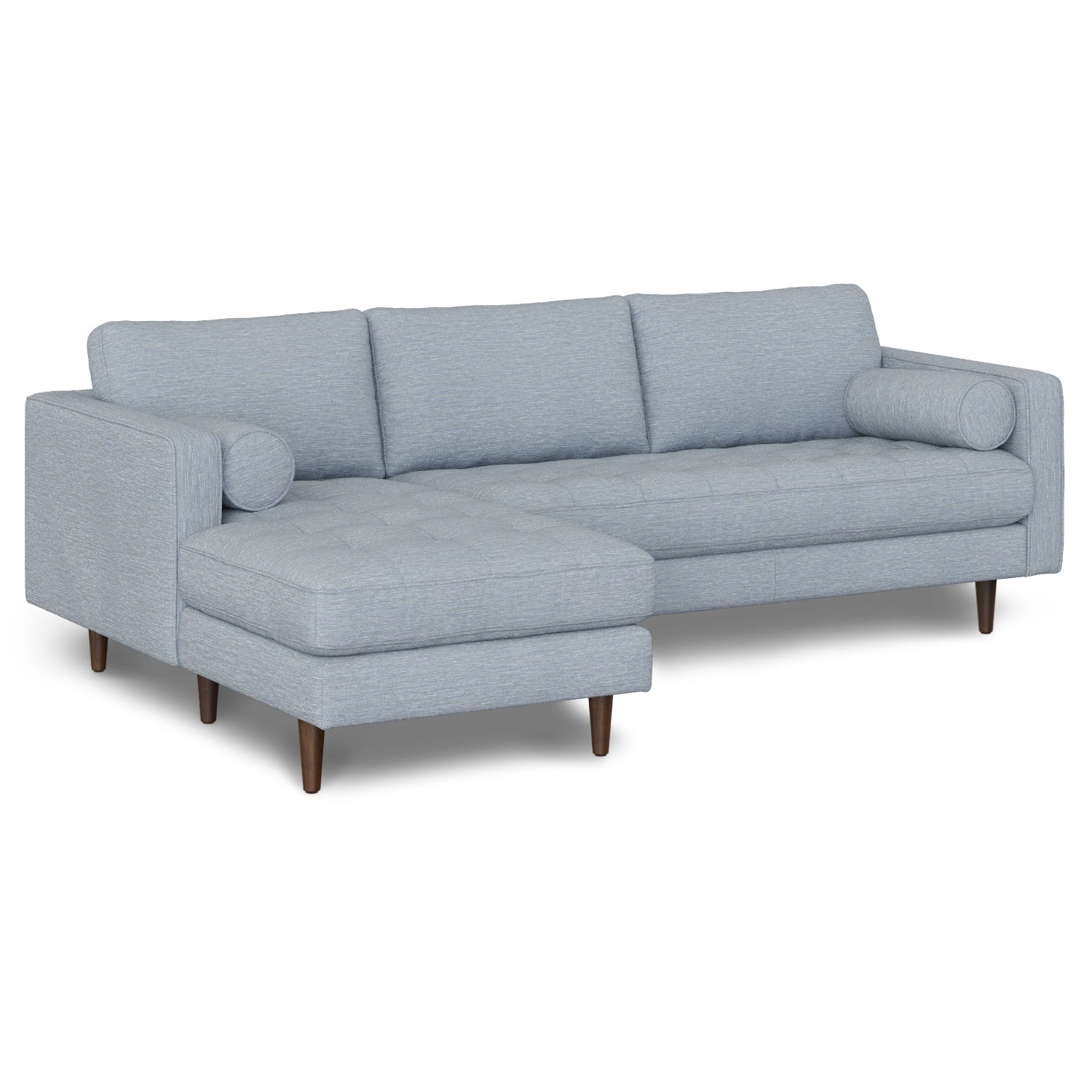 Article Light Gray Fabric 2 Piece Sectional - image-4