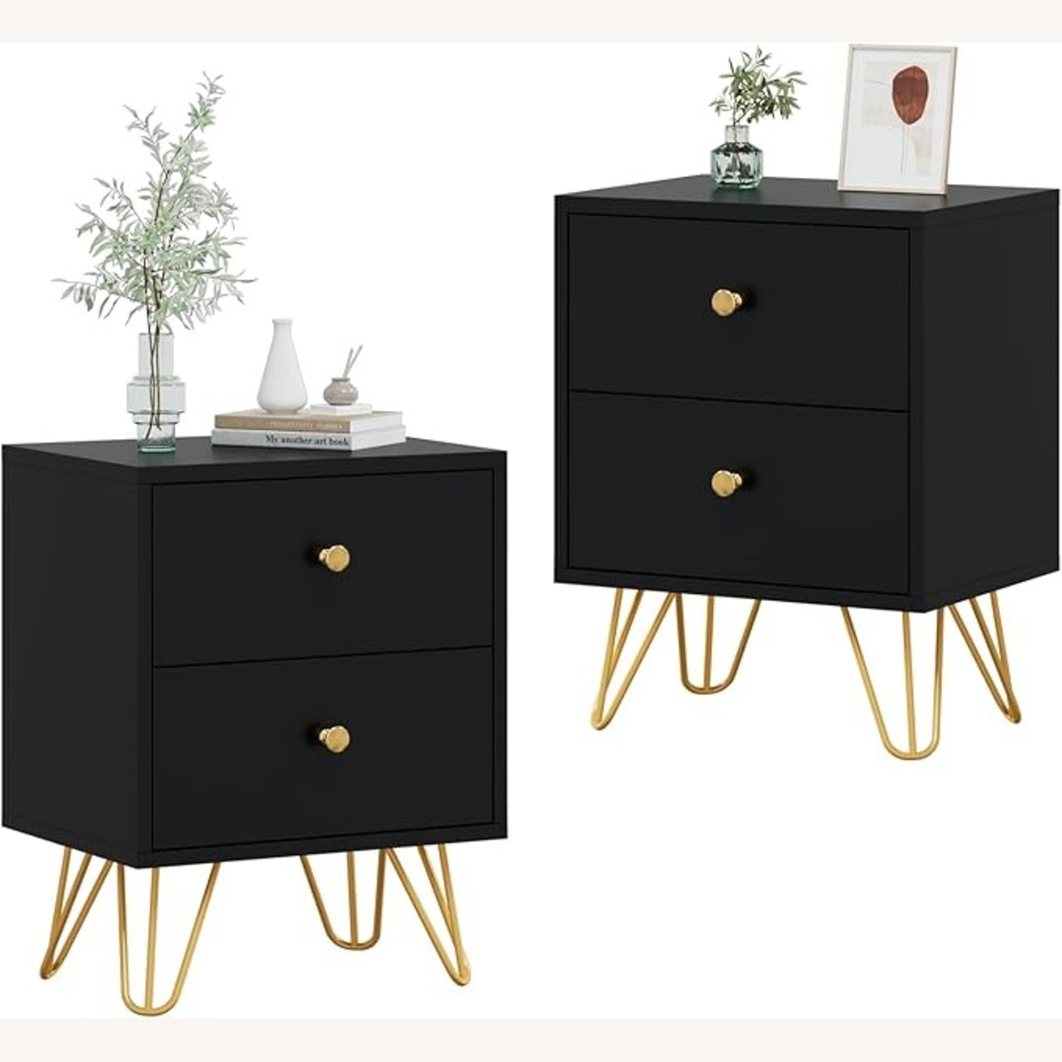 Amazon Black Nightstands - image-7