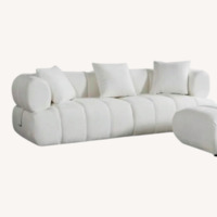 Bed Bath & Beyond White 3+ Seater Sofa