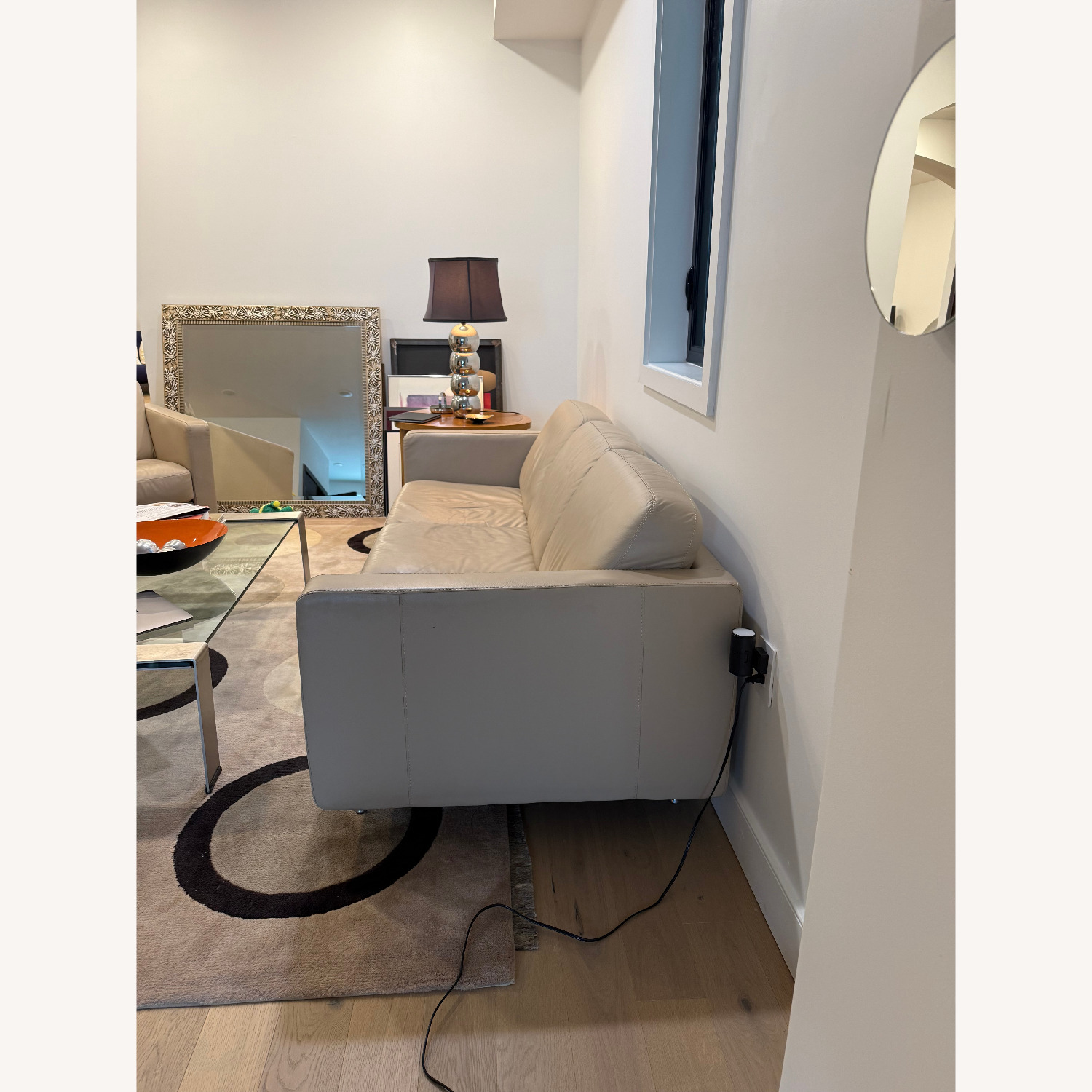 Natuzzi  Natural Leather 3+ Seater Sofa - image-1