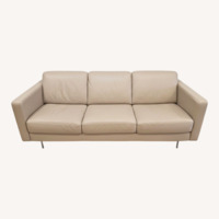 Natuzzi Natural Leather 3+ Seater Sofa