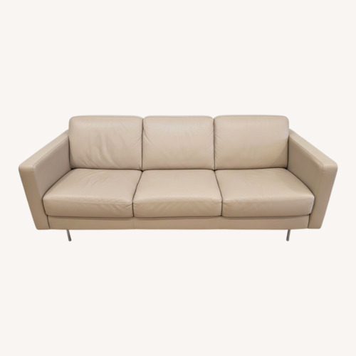 Used Natuzzi  Natural Leather 3+ Seater Sofa for sale on AptDeco