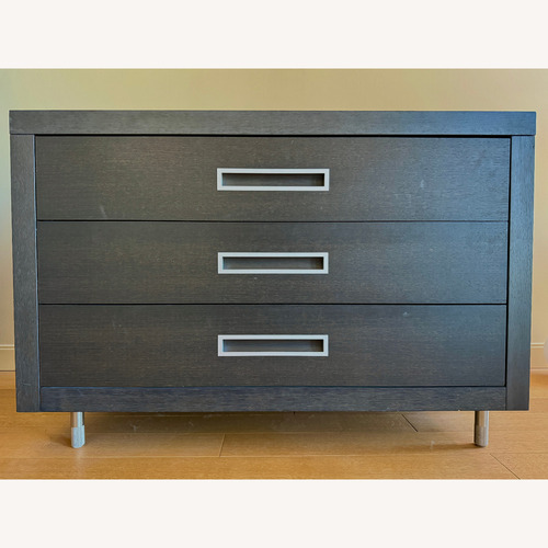 Used Ligne Roset Cineline Dark Gray Wood Dresser for sale on AptDeco