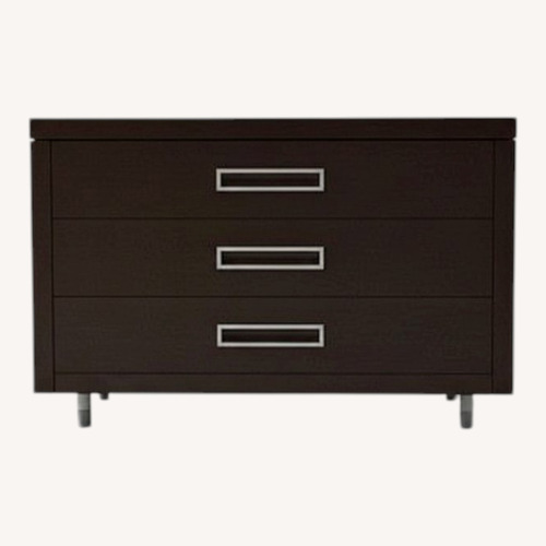Used Ligne Roset Cineline Dark Gray Wood Dresser for sale on AptDeco