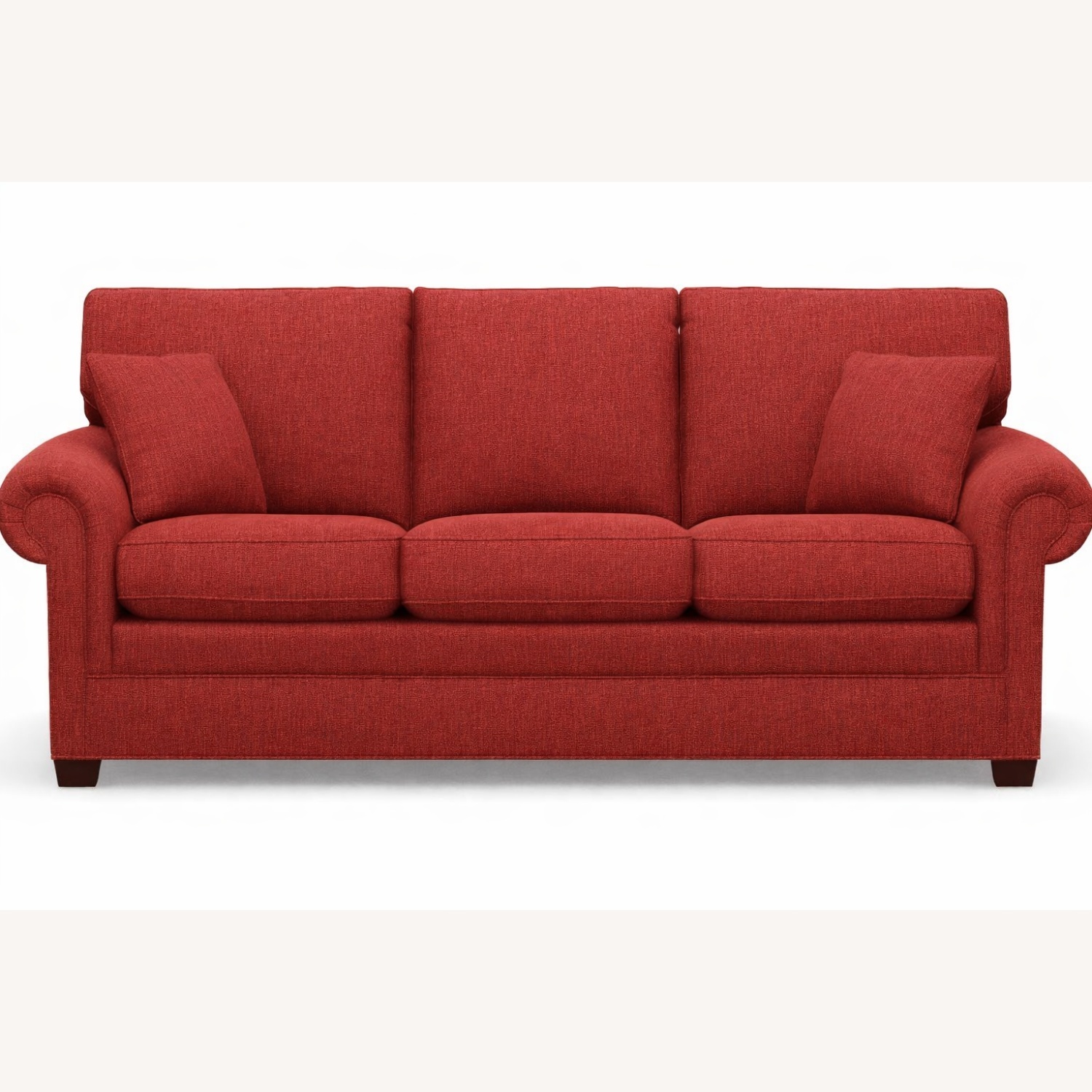 Ethan Allen Three Seat Fabric Sofa - image-5