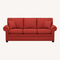 Ethan Allen Three Seat Fabric Sofa