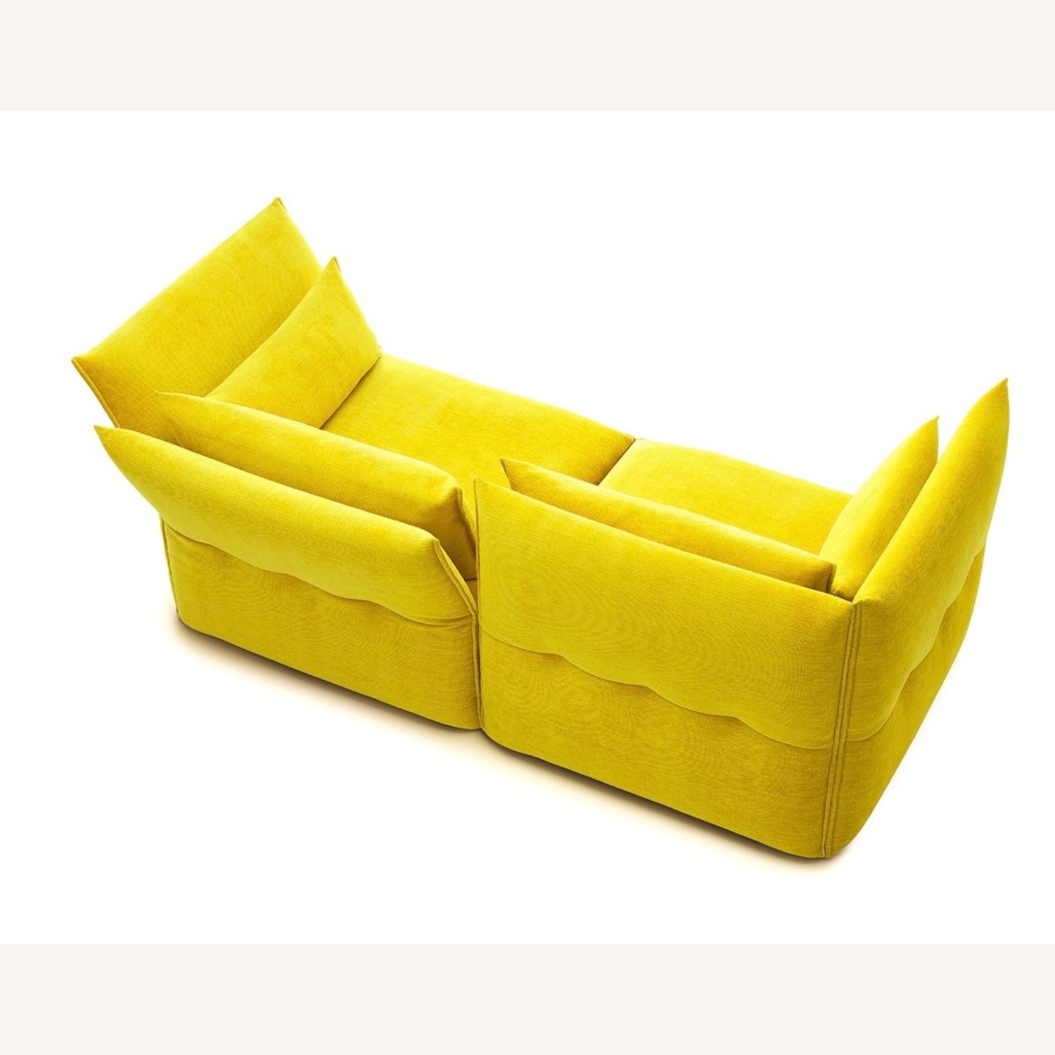 Vitra Mariposa Dark Gray 2 Seater Sofa - image-3