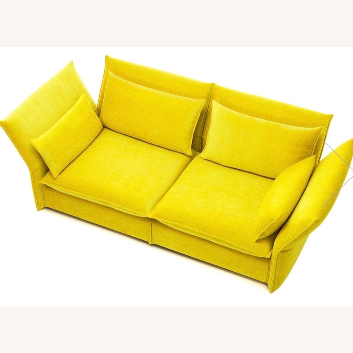 Vitra Mariposa Dark Gray 2 Seater Sofa - image-4