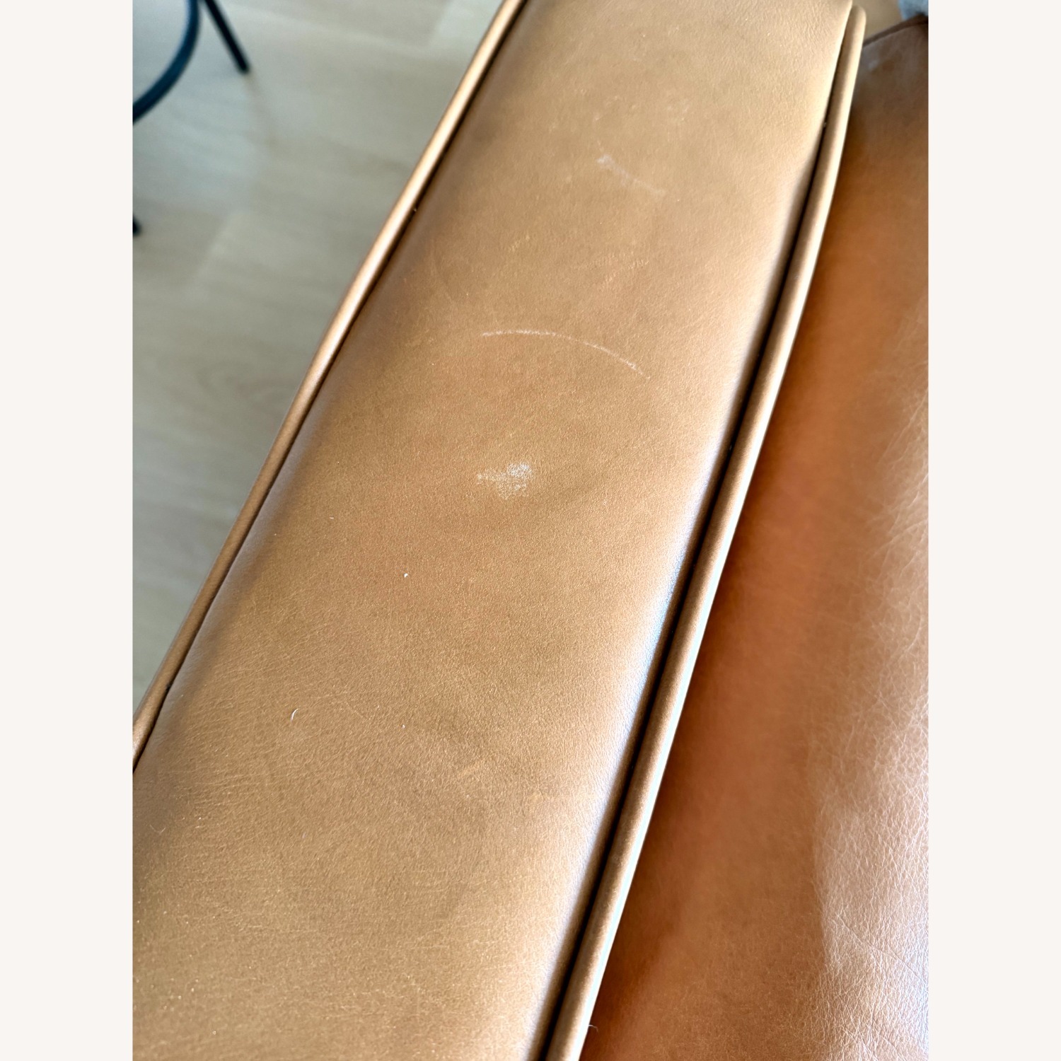 Article Light Brown Leather 2 Piece Sectional - image-3
