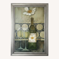Contemporary Wall Art Sauvignon Blanc Wine