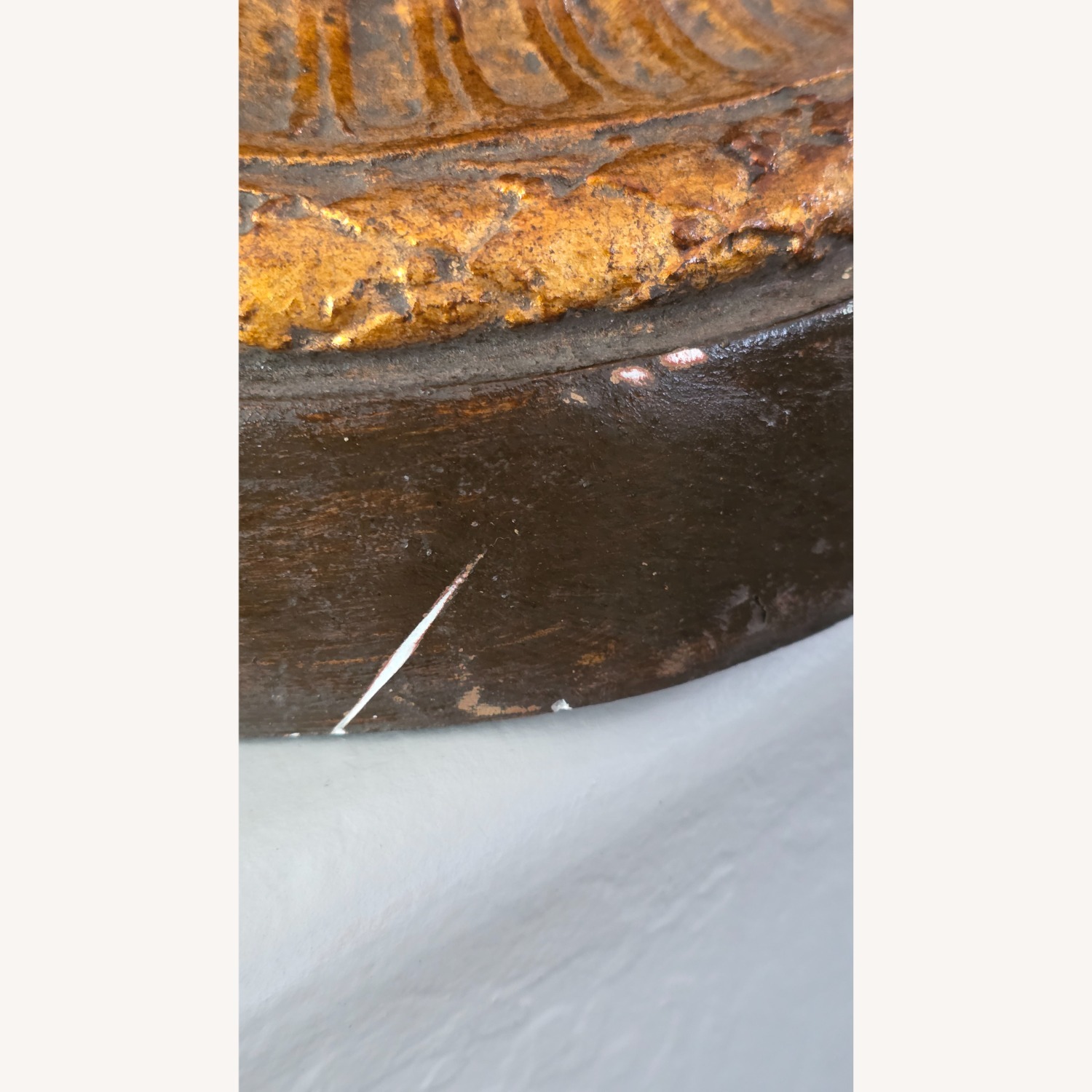 Collectable French Rococo Style Gold Wood Décor - image-4