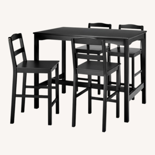 Used IKEA HÄGERNÄS Black Dining Sets for sale on AptDeco