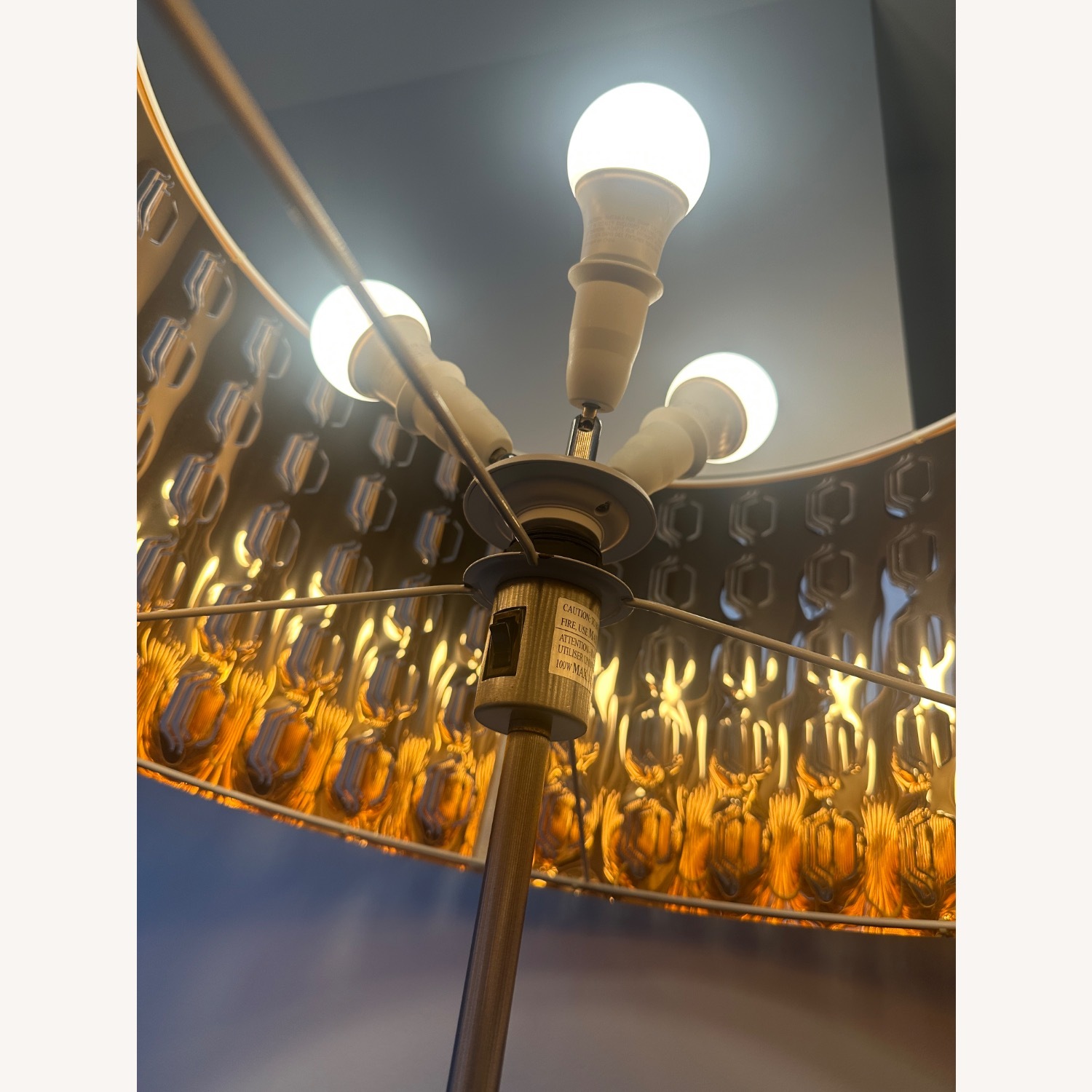 White Floor Lamp - image-3