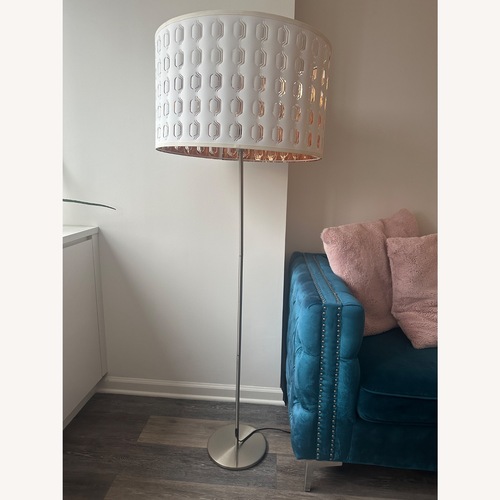 Used White Floor Lamp for sale on AptDeco