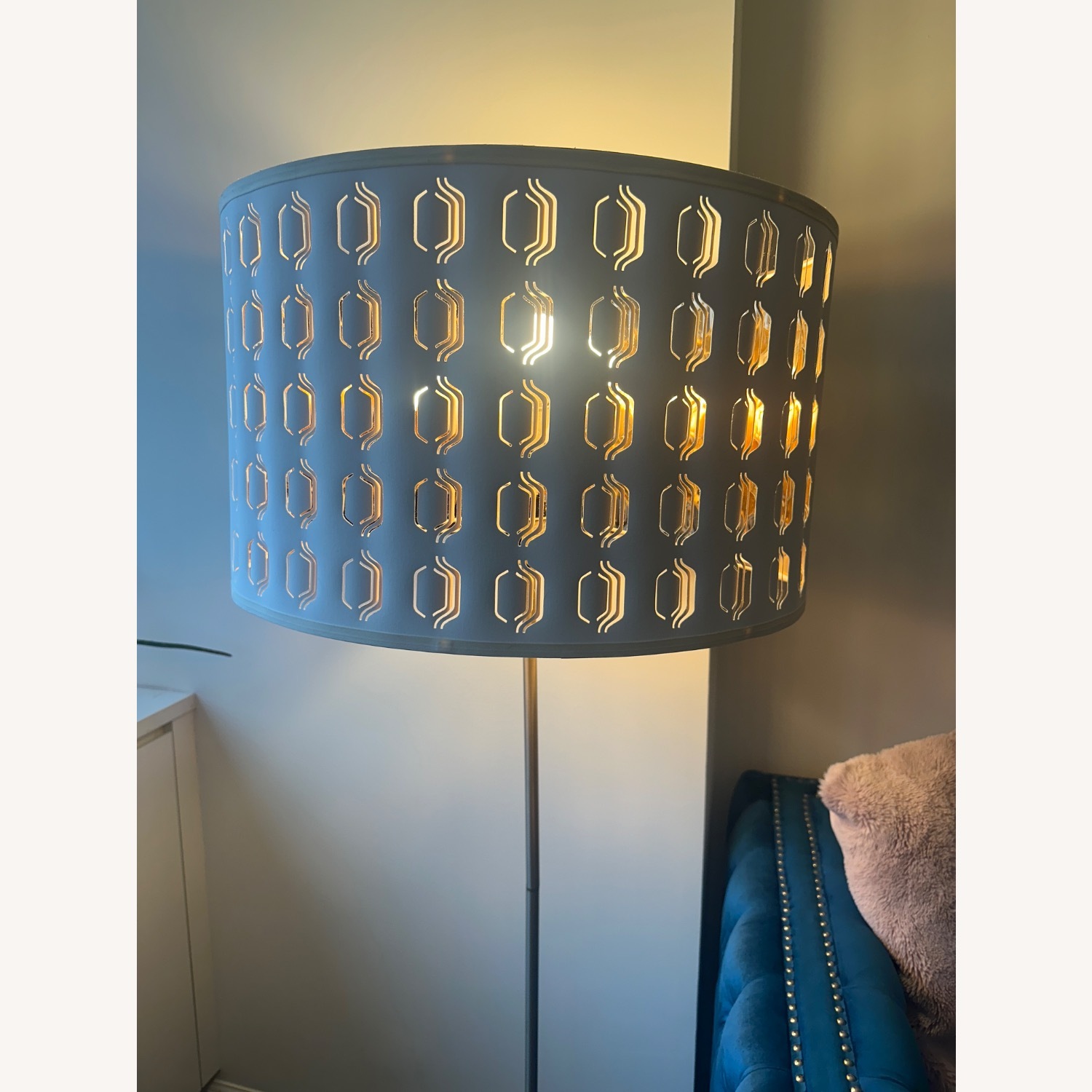 White Floor Lamp - image-2