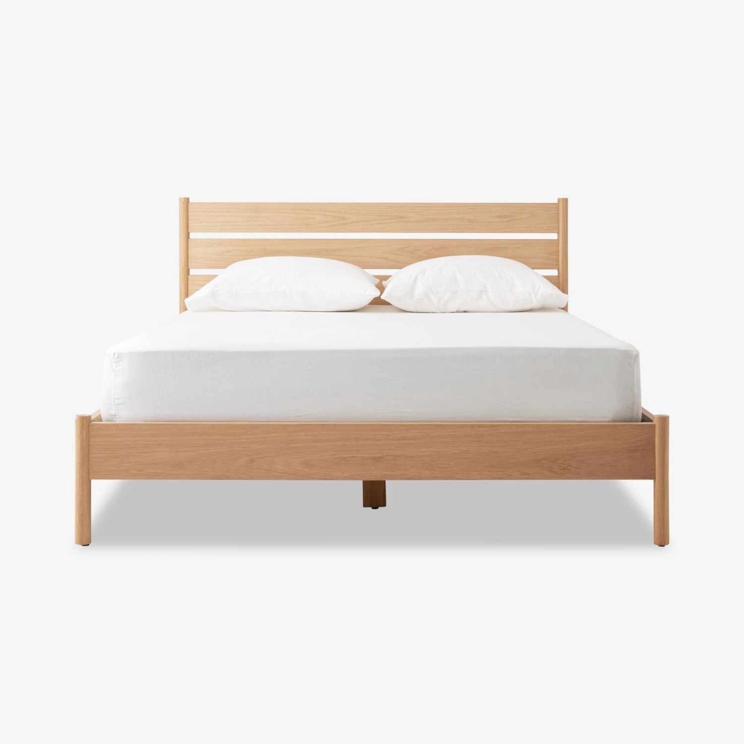 EQ3 Monarch Natural Wood Queen Bed - image-5