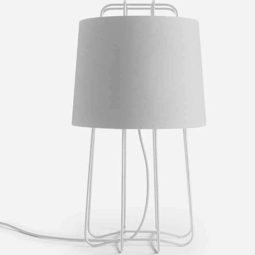 Used Blu Dot Perimeter Table Lamp White for sale on AptDeco