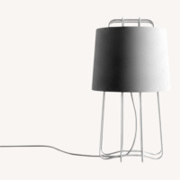 Blu Dot Perimeter Table Lamp White