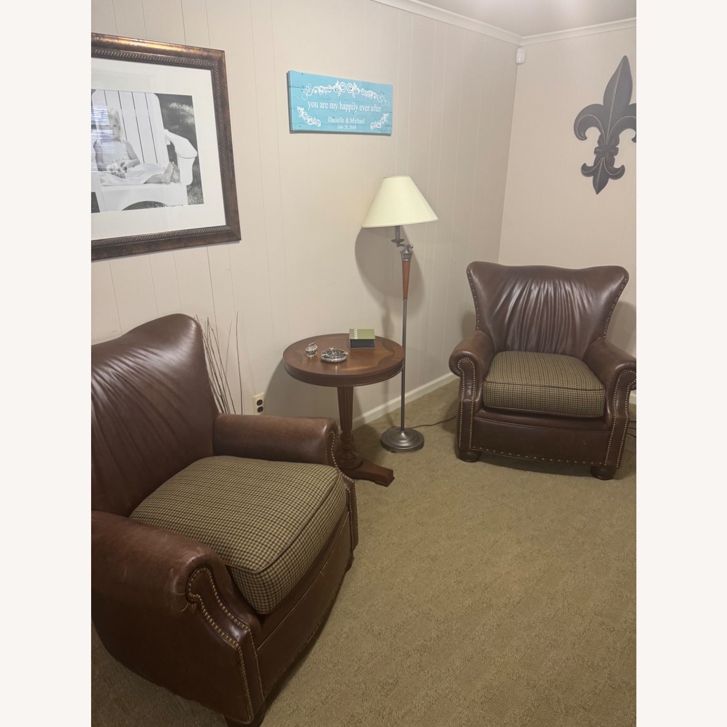 Ralph Lauren Dark Brown Leather Armchair - image-4