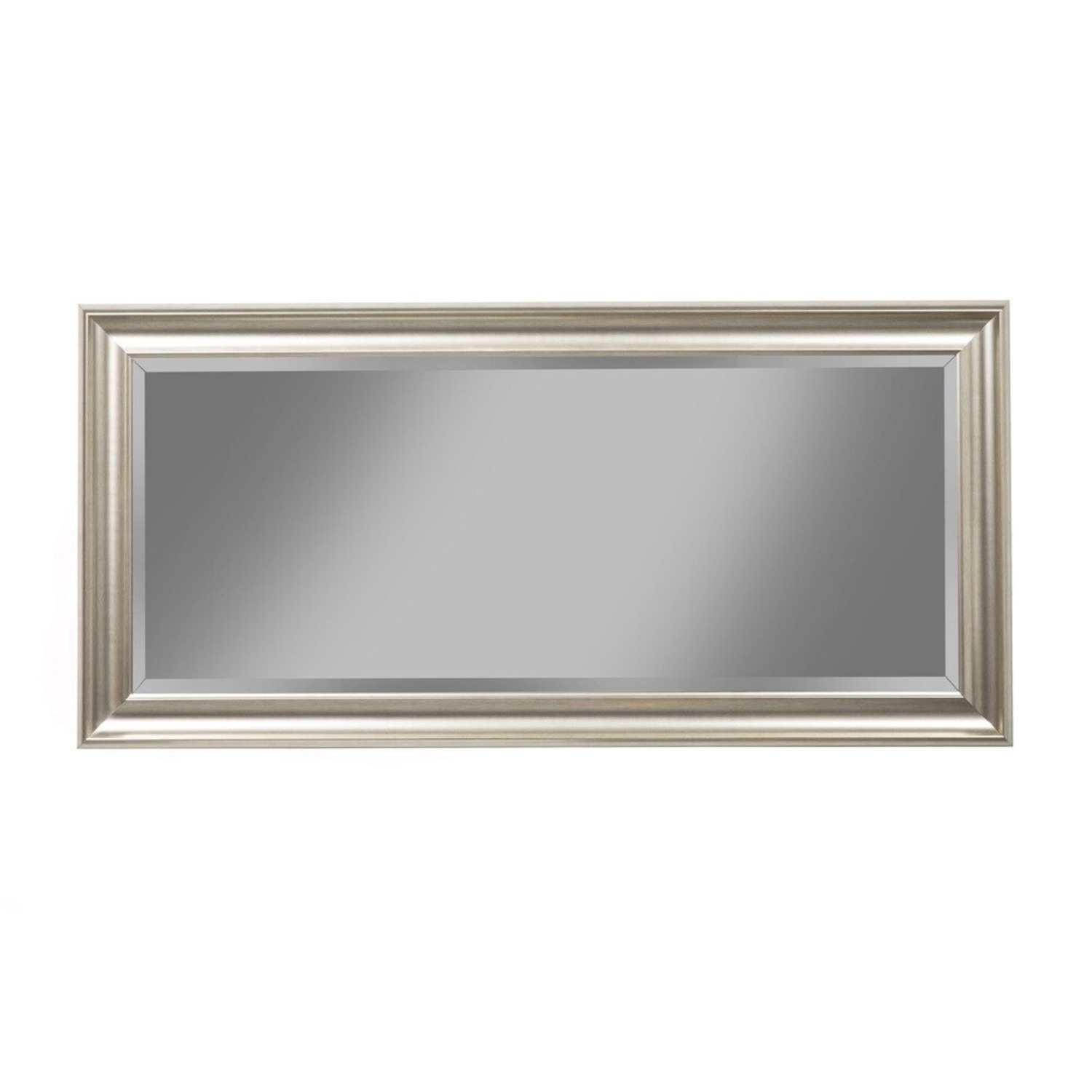 Champagne Silver Full-Length Floor Mirror - image-4