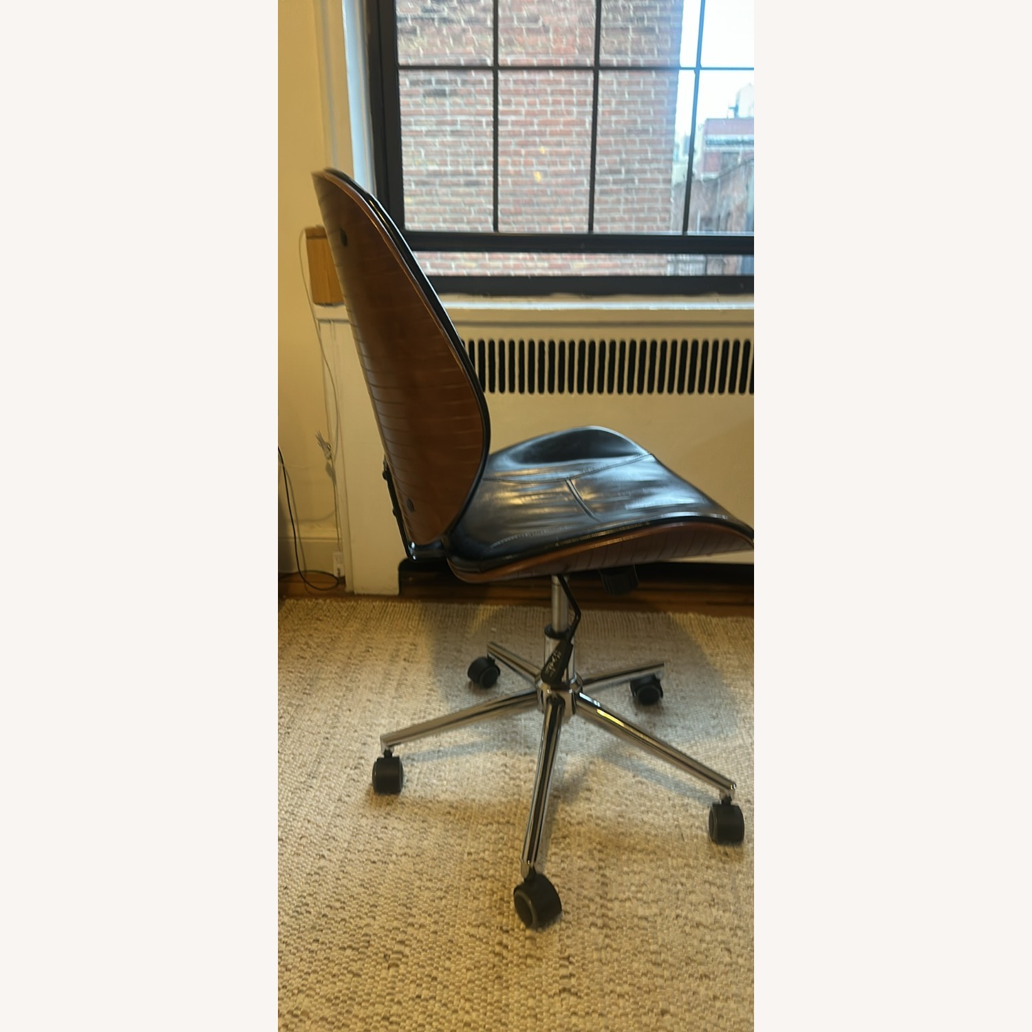 Modern Swivel Office Chair Adjustable Height - image-4