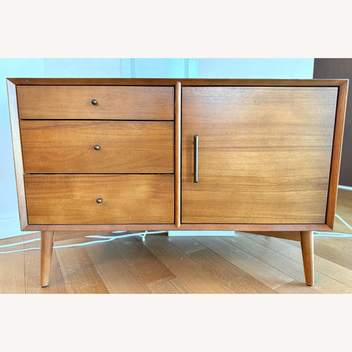Used West Elm Mid-Century Acorn Console for sale on AptDeco