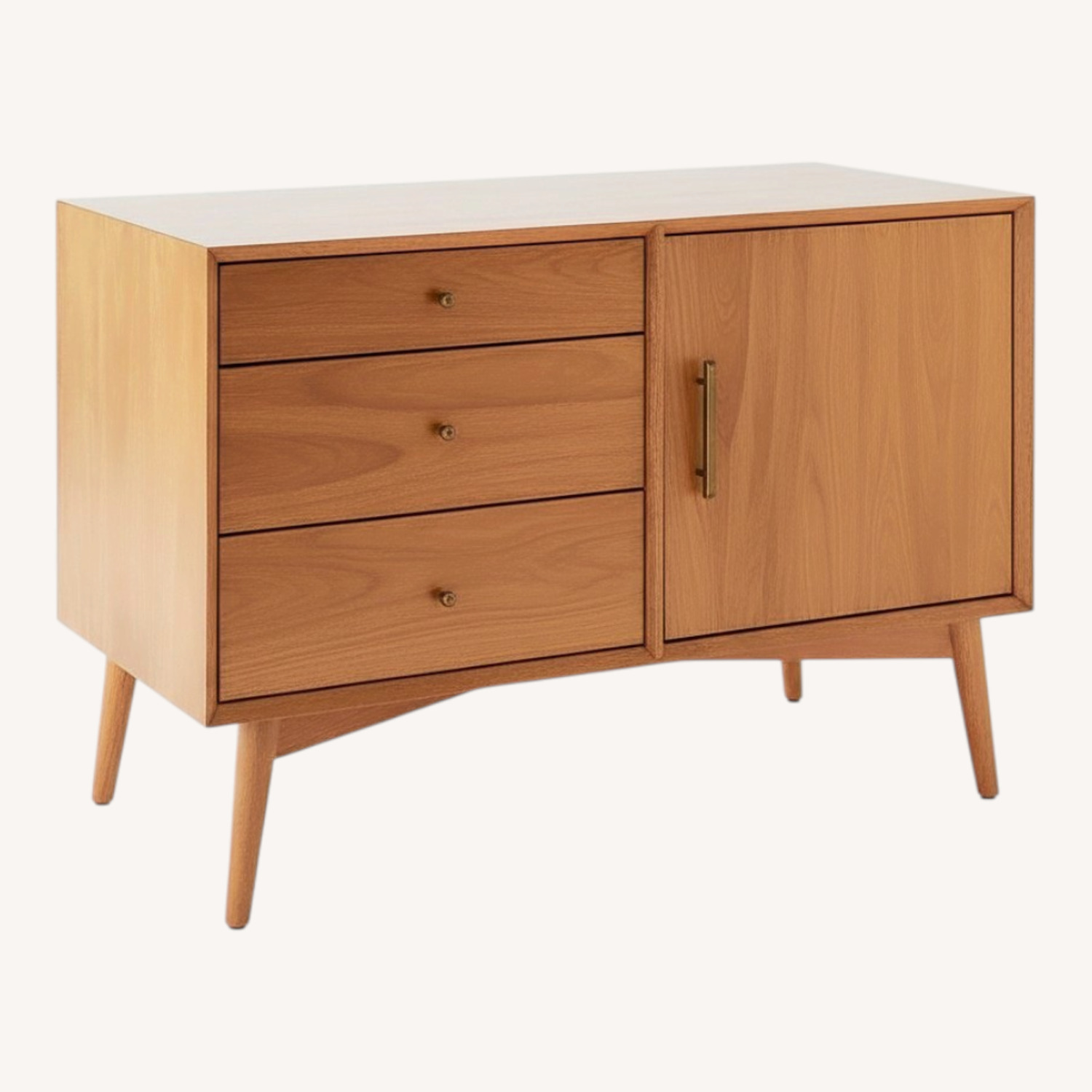 West Elm Mid-Century Acorn Console - image-0