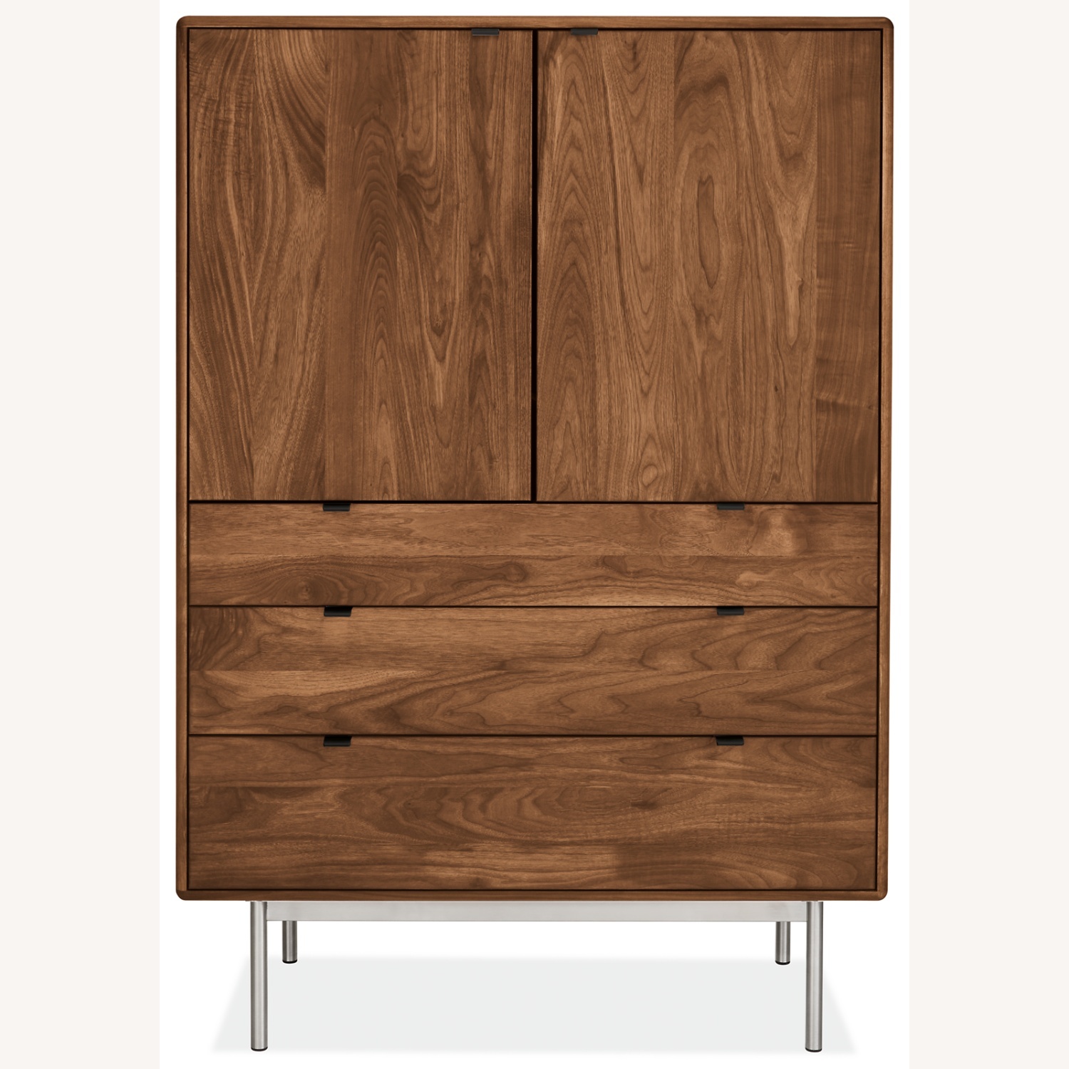 Room and Board Walnut Dresser Hensley 6 Drawer - image-7