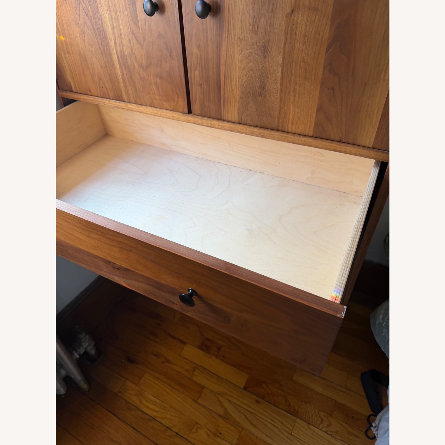 Room and Board Walnut Dresser Hensley 6 Drawer - image-3