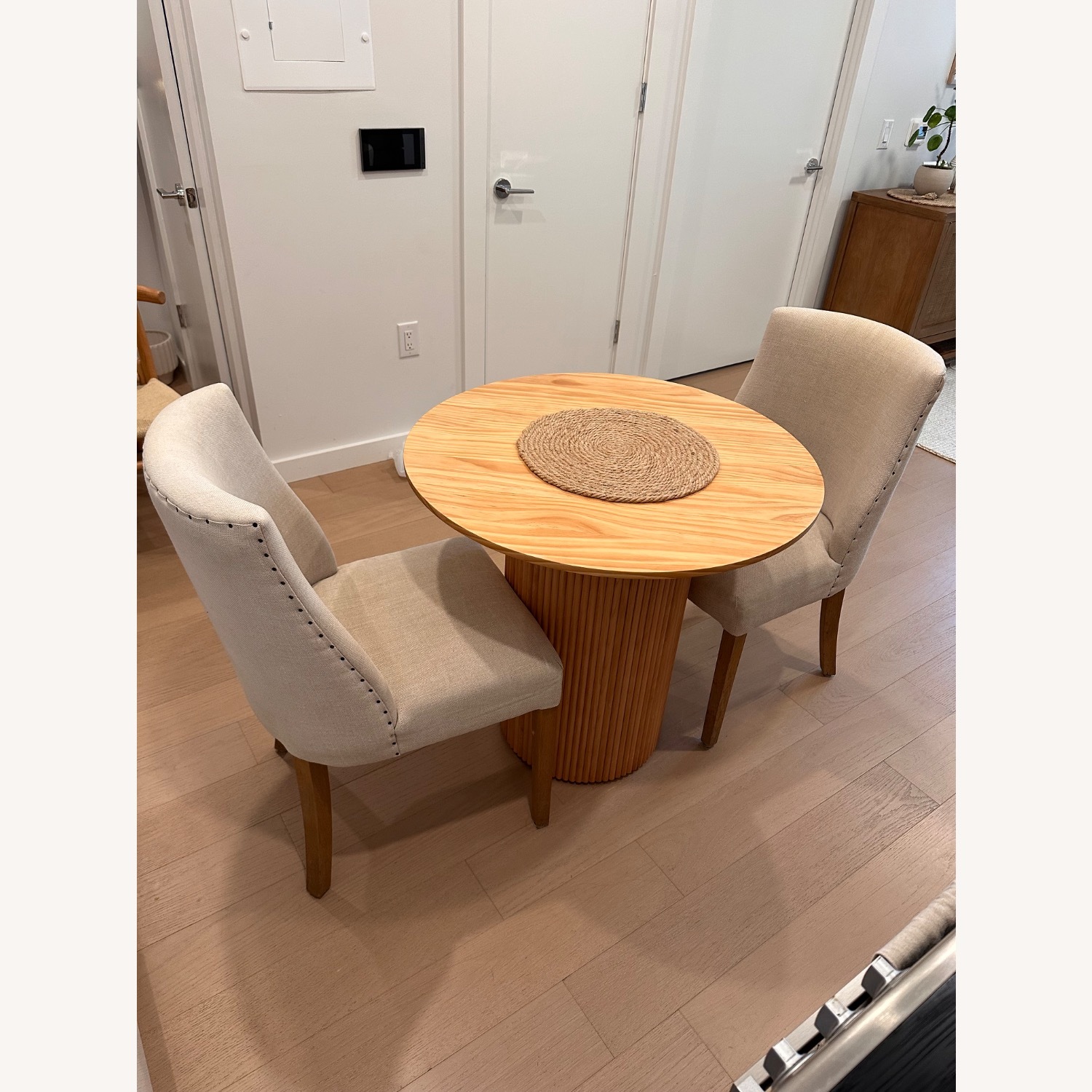 Restoration Hardware 1940s French Barrelback Fabric Dining Side Chair - image-2