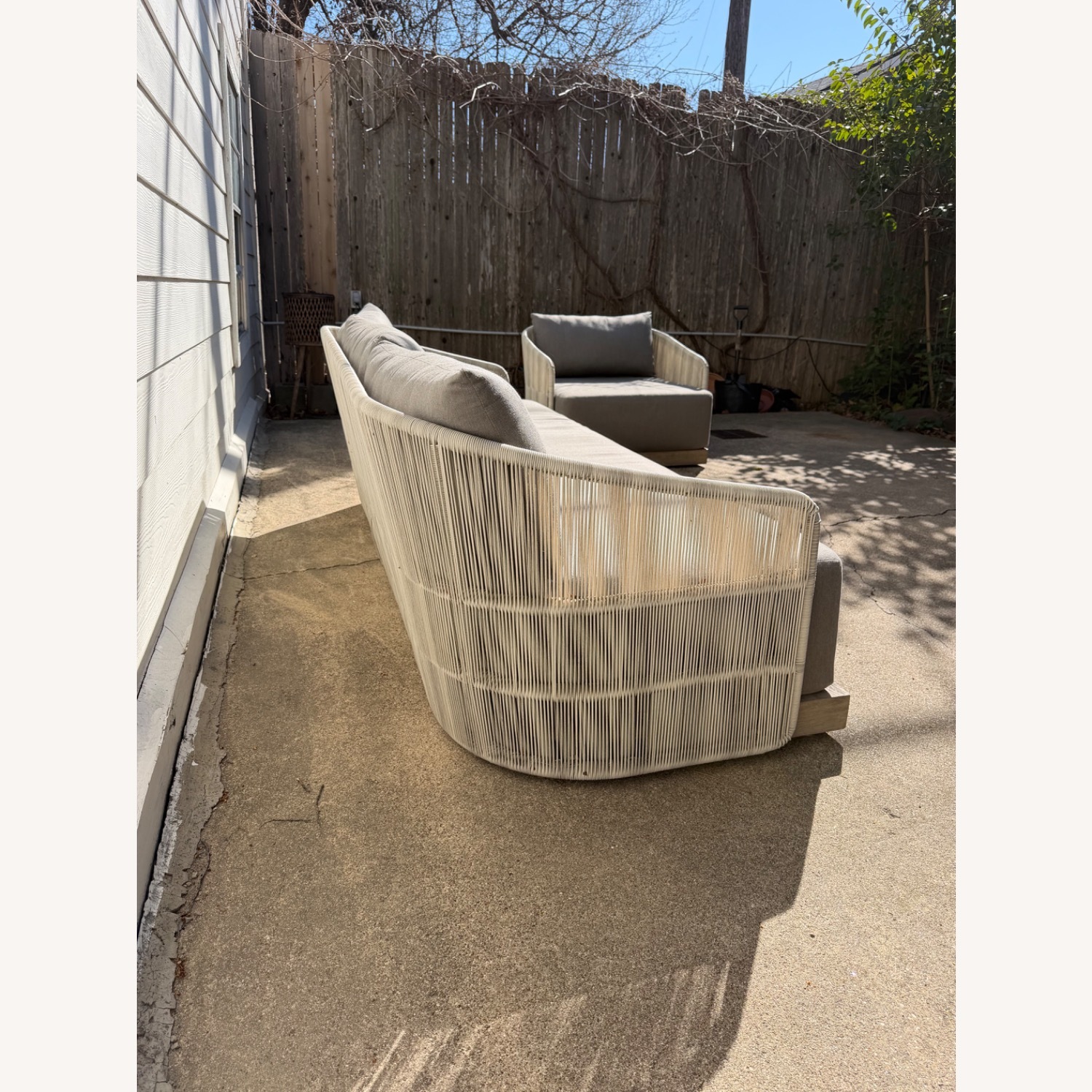 Restoration Hardware Havana Outdoor Set Gray - image-10