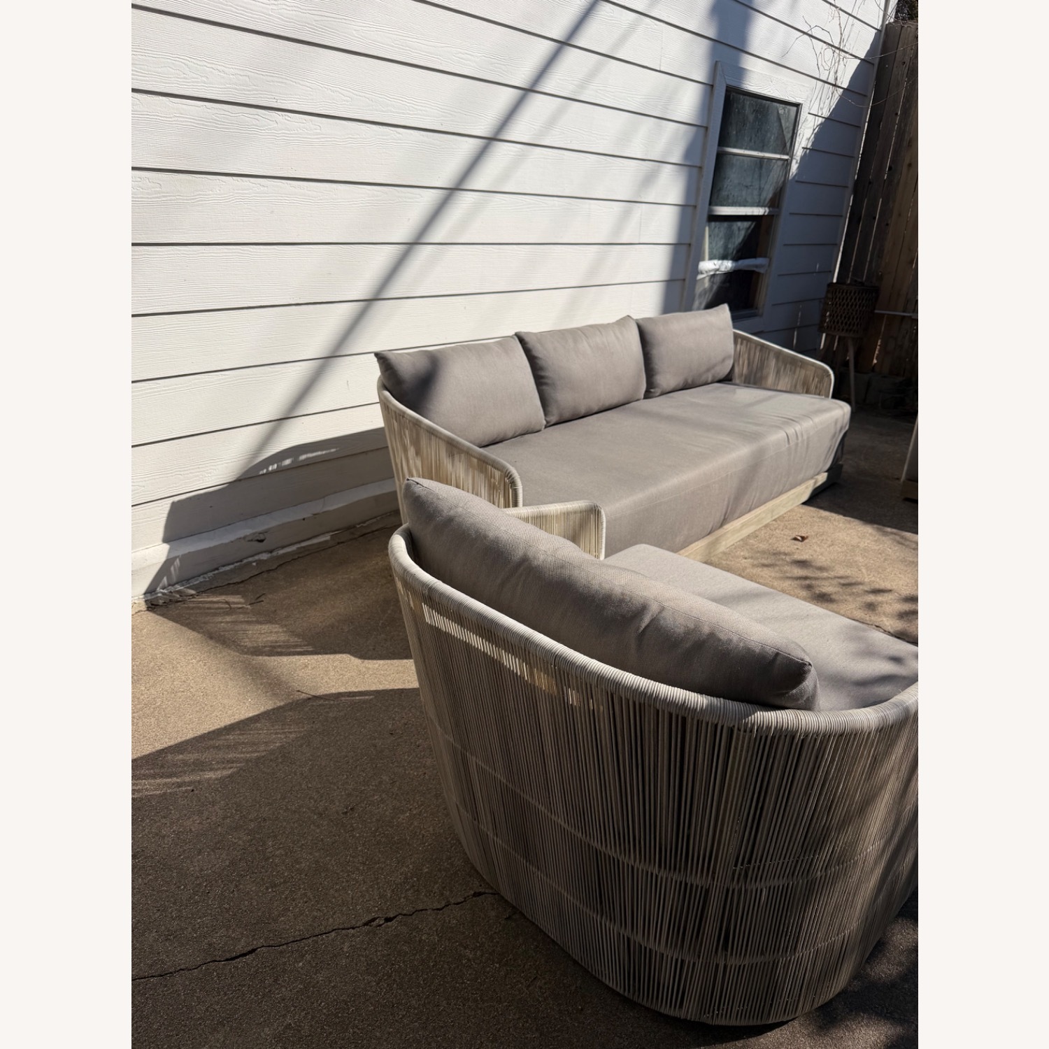 Restoration Hardware Havana Outdoor Set Gray - image-8