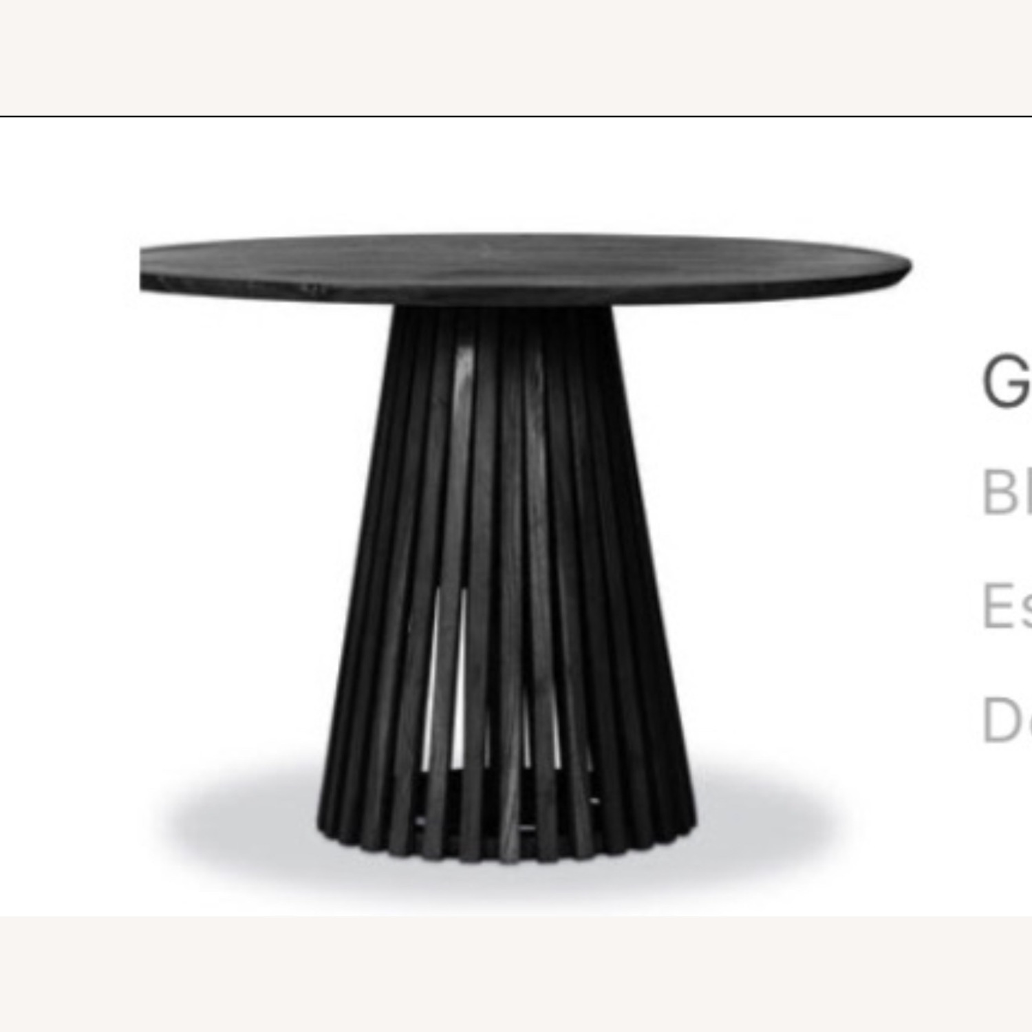 Poly & Bark Round Kitchen Table - image-3