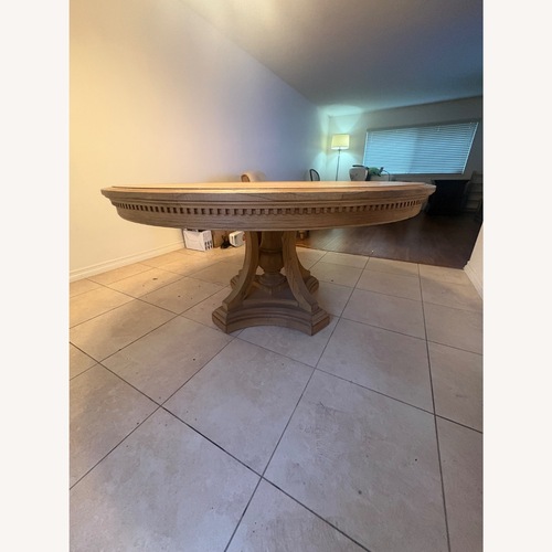 Used Restoration Hardware Natural Wood Dining Table for sale on AptDeco