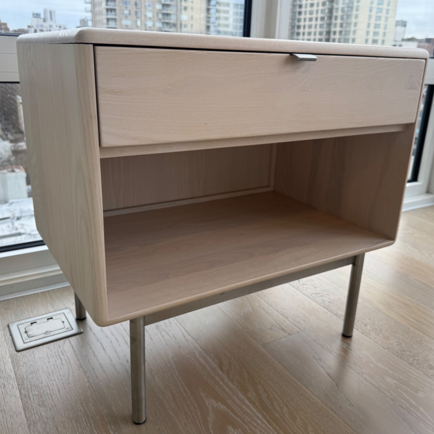 Room & Board Hensley Nighstand in Ash Wood 28" W - image-6