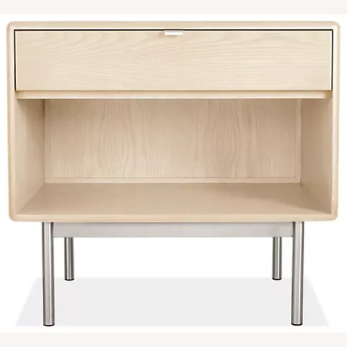 Used Room & Board Hensley Nighstand in Ash Wood 28" W for sale on AptDeco