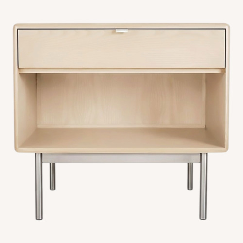 Used Room & Board Hensley Nighstand in Ash Wood 28" W for sale on AptDeco