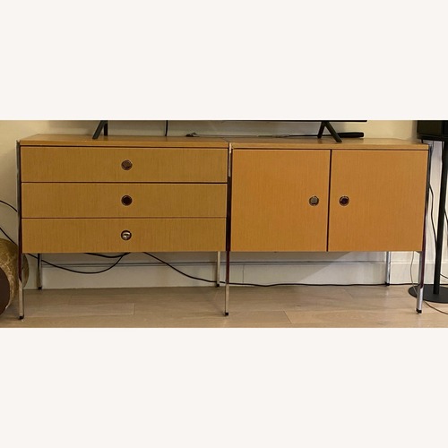 Used Herman Miller Natural Wood Sideboard for sale on AptDeco