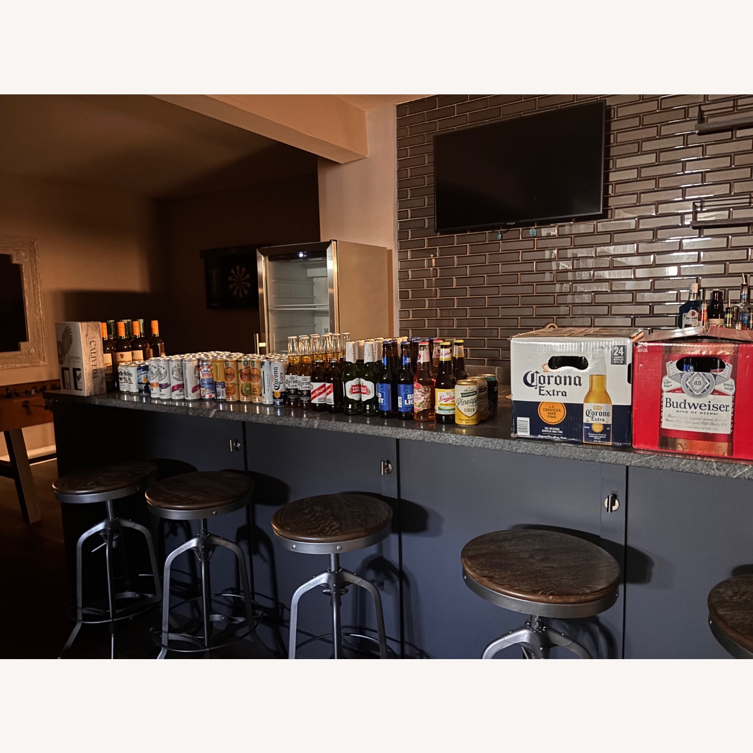 Restoration Hardware Vintage Toledo barstools - image-4