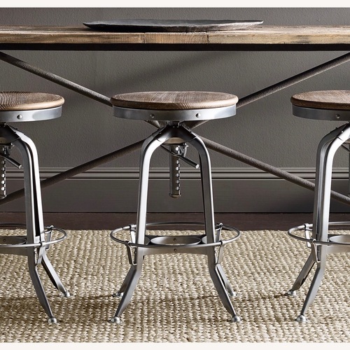 Used Restoration Hardware Vintage Toledo barstools for sale on AptDeco