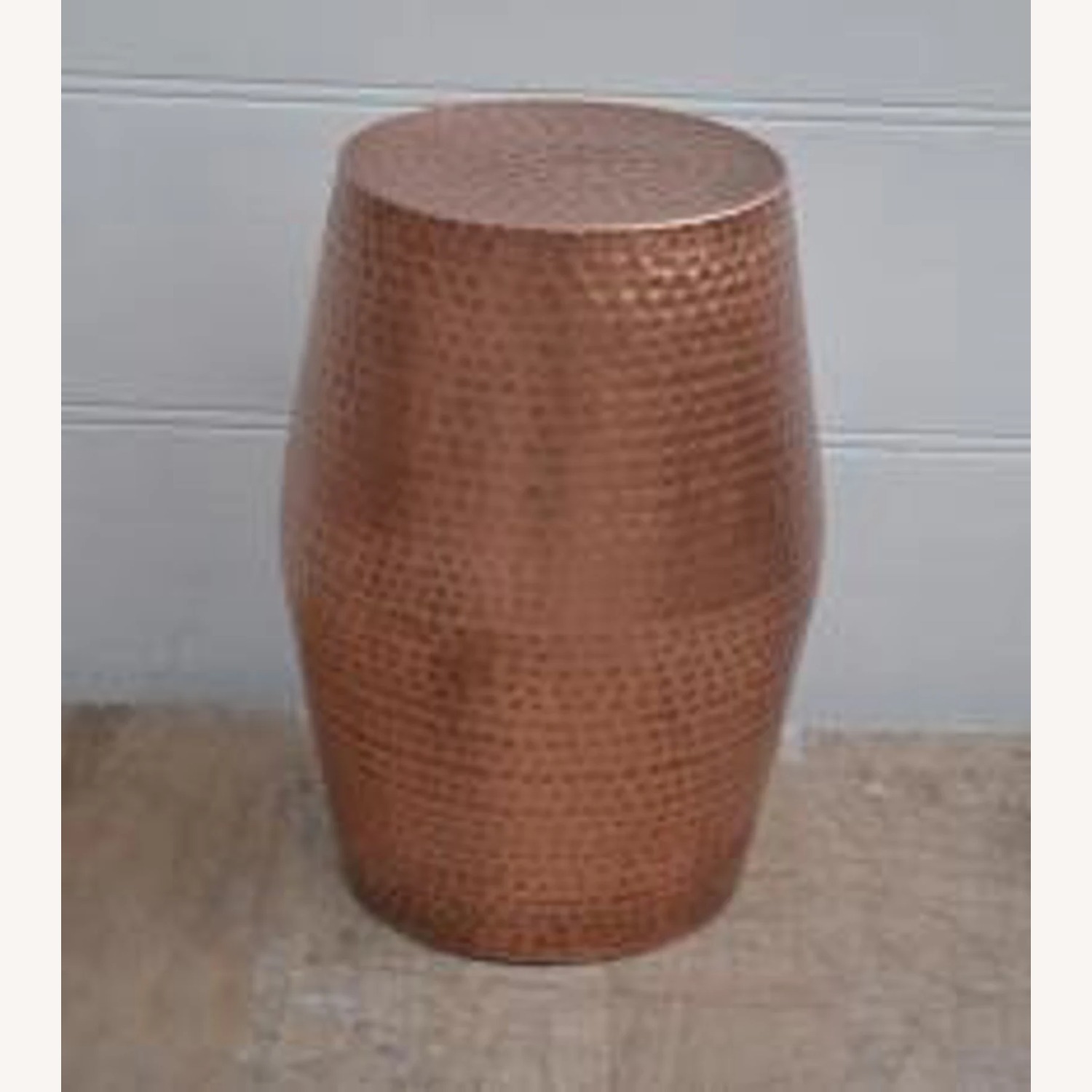 Metal Cooper Color Side Table - image-5