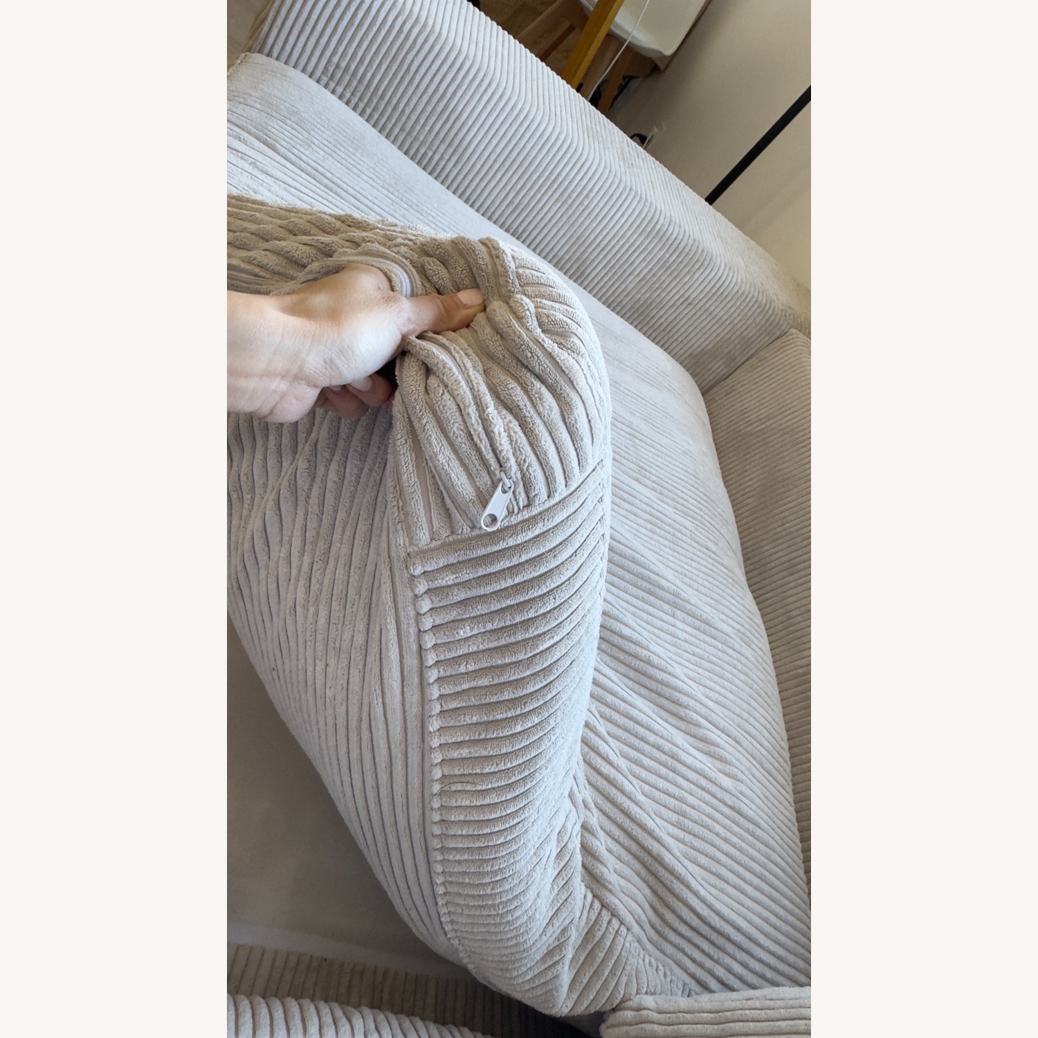 Joss & Main Remy White 3+ Piece Sectional - image-9