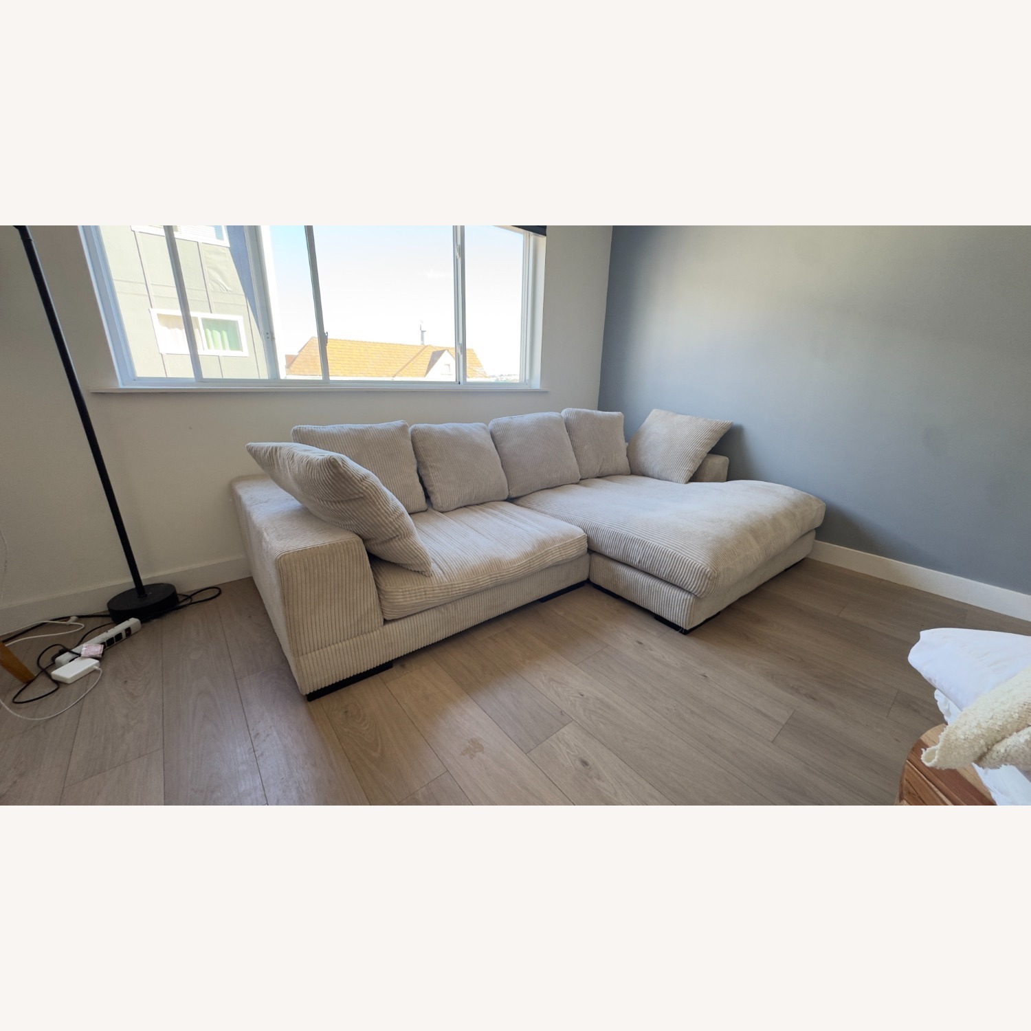 Joss & Main Remy White 3+ Piece Sectional - image-5