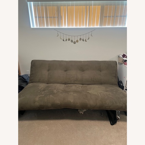 Used IKEA Green Fabric Futon for sale on AptDeco