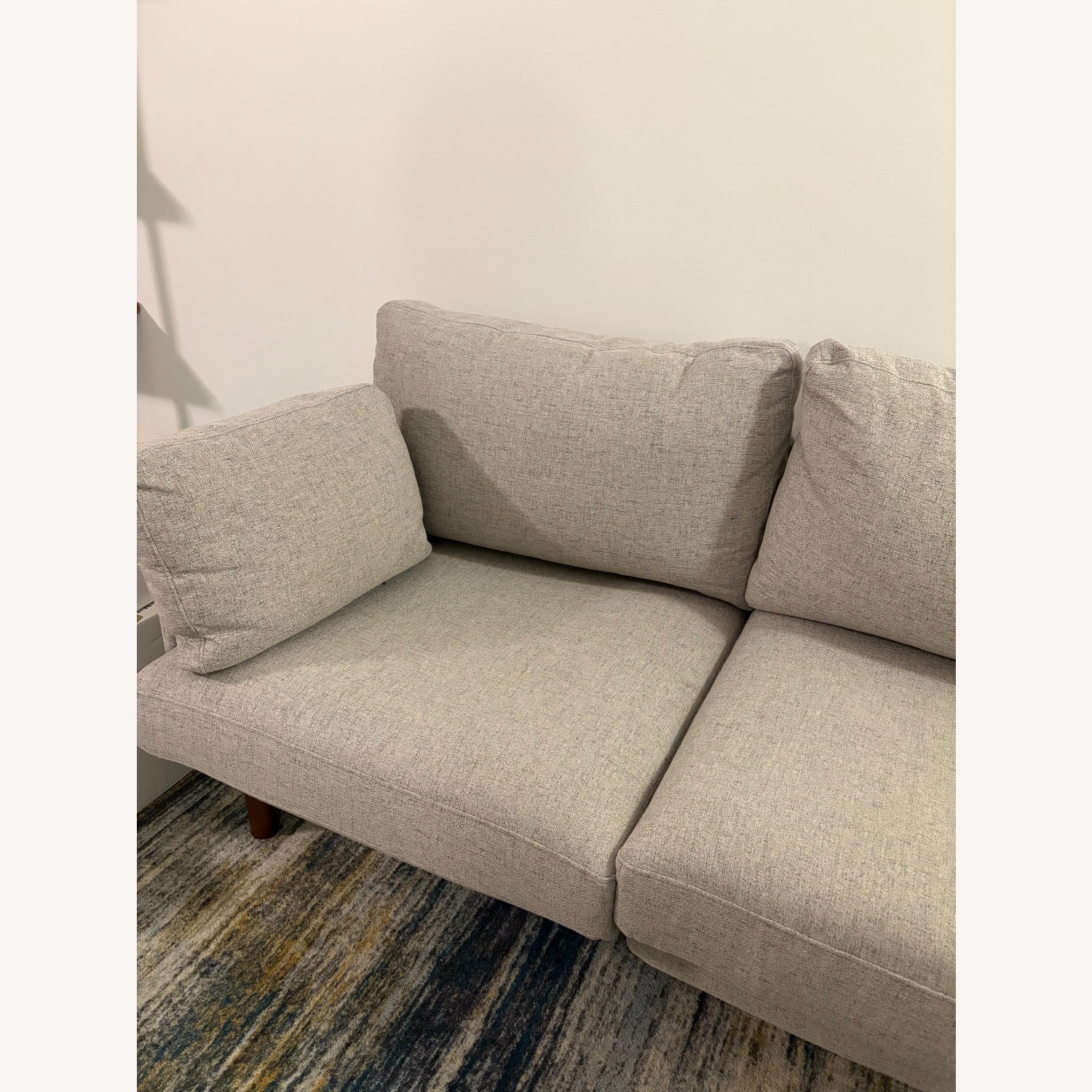 Burrow Field Light Gray Fabric 3+ Piece Sectional - image-3