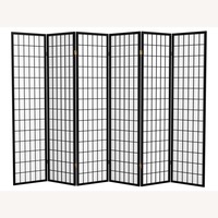 Black Wooden Shoji Screen