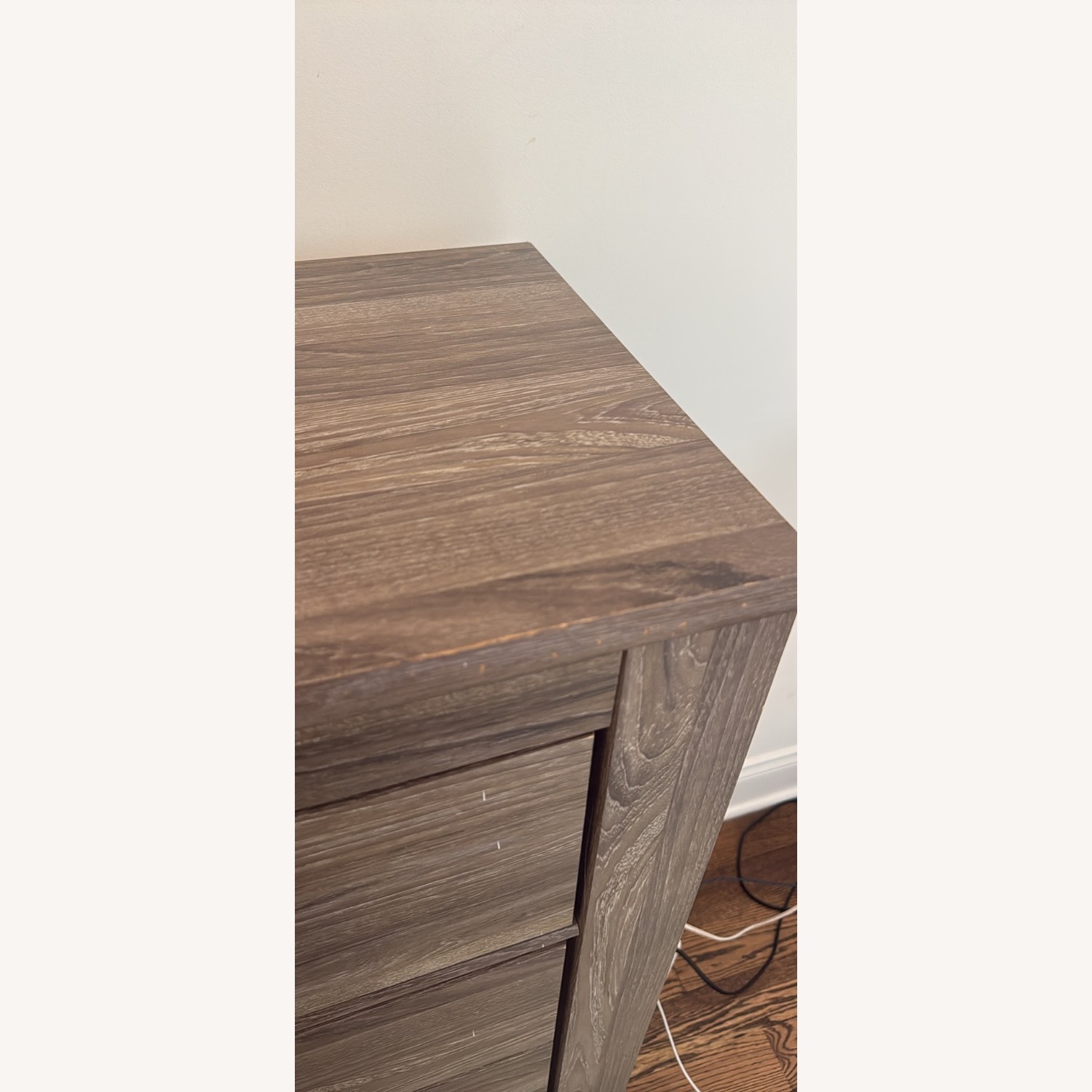 Ashley Furniture Zelen Dark Brown Wood Veneer Dresser - image-3