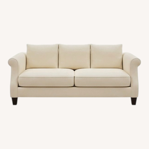 Used Broyhill Furniture Natural Fabric 2 Seater Sofa for sale on AptDeco
