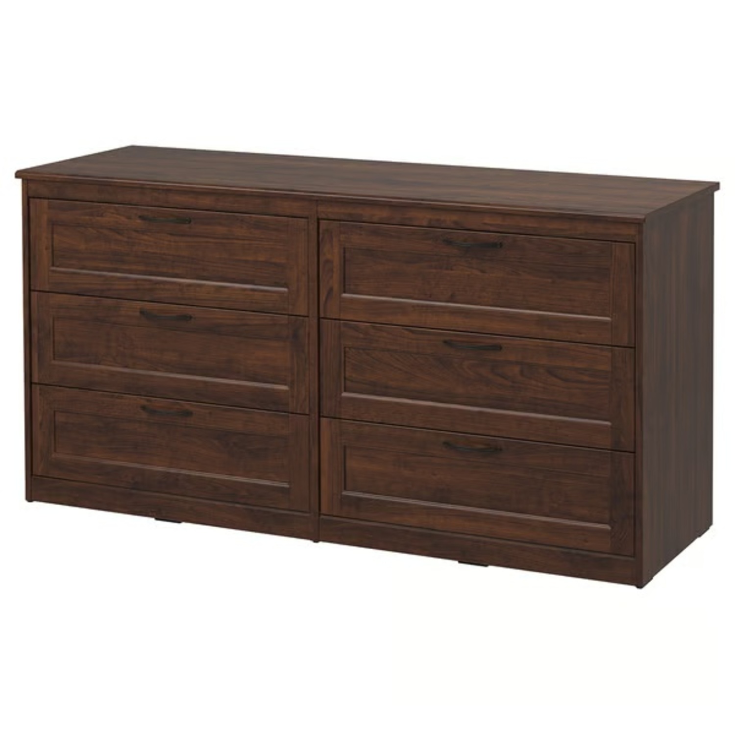 IKEA Songesand Dark Brown Wood Dresser - image-5